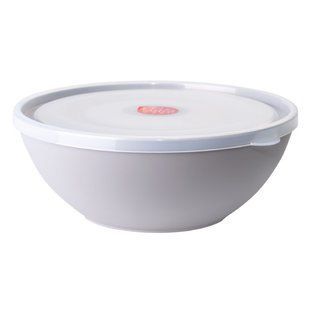 Миска 3л с крышкой (какао) А1670187-16 Алеана А1670187-16 фото
