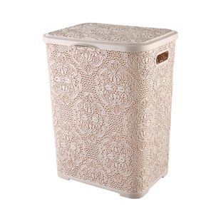 Ящик для білизни з кришкою 60л Ажур ELIF (2130 01) 2130 01 фото