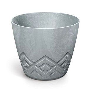 Горщик для квітів пластиковий Prosperplast Ареко BETON EFFECT 24*21см 6.8л бетон DARE240E-422U DARE240E-422U фото