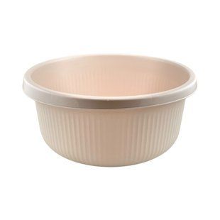 Миска пластиковая 22л Санрей (светло бежевый) таз Lamela L1022-68 L1022-68 фото