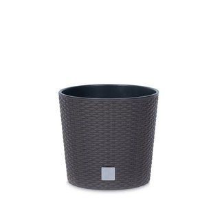 Горщик для квітів пластиковий Prosperplast Рато 30*27см 15.3л коричневий DRTUS300L-440U DRTUS300L-440U фото
