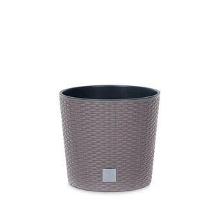 Горщик для квітів пластиковий Prosperplast Рато 30*27см 15.3л мокко DRTUS300L-7529U DRTUS300L-7529U фото
