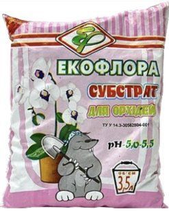 Субстрат для орхідей Екофлора 3,5л S1004 фото