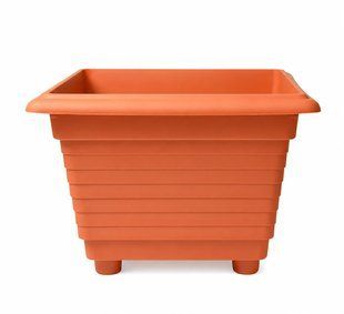 Горщик для квітів пластиковий Квадрат 39*39*31см терракот SZMХ159-20 Szemikowie SZMХ159-20 фото