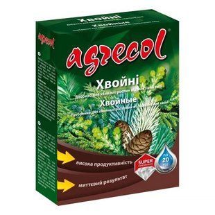 Добриво для хвойних від пожовтіння Agrecol 250 г 0-0-5 30108 фото