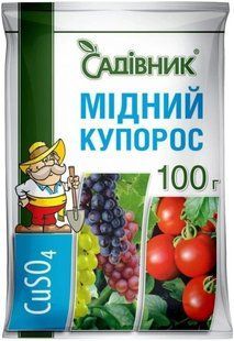 Мідний купорос 100 г фунгіцид для захисту рослин G9005 фото