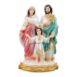 Статуетка Божа родина кольорова (гіпс) R0208-5(G) R0208-5(G) фото