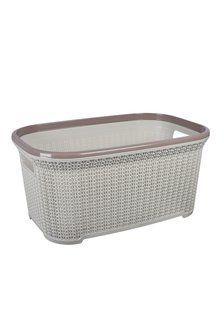 Корзина для белья 28л прямоугольная Stars Plast 94056 94056 фото
