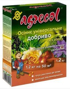 Осіннє добриво універсальне Agrecol 1.2 кг 0-16-20 30223 фото