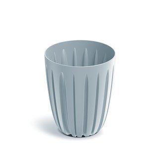 Горщик для квітів пластиковий Prosperplast Варіо з дренажем 24*28см 8.9л сірий DWA240-443U DWA240-443U фото